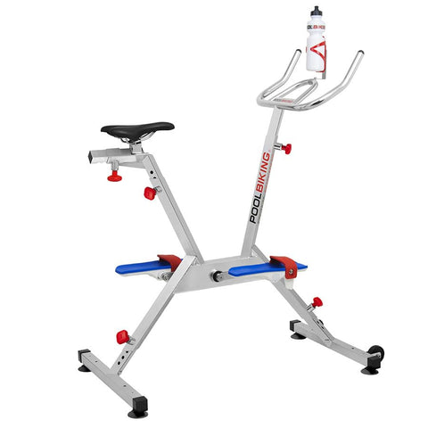 POOLBIKING EVOLUTION Aquatic Bike for Pool Fitness, Rehabilitation and Weight Loss, Adjustable Height