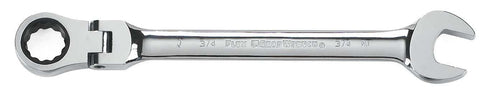 GEARWRENCH Flex Head Ratcheting Combination Wrench, 13/16", 12 Point - 9713