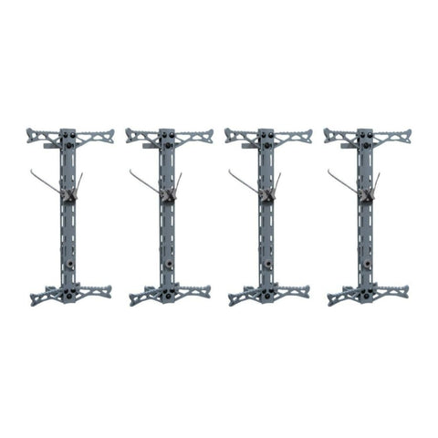 Hawk Hunting Helium 20-Inch Gen 2 Climbing Stick with Lightweight Helium Rope, Silent Stack Nesting, and Aluminum Construction (4-Pack)