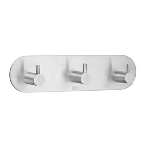 SMEDBO Design Triple Self Adhesive Wall Mounted Hook