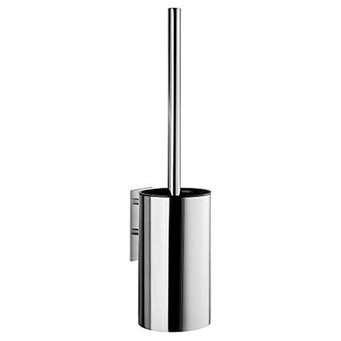 Beslagsboden Self Adhesive Toilet Brush & Holder Polished Stainless Steel
