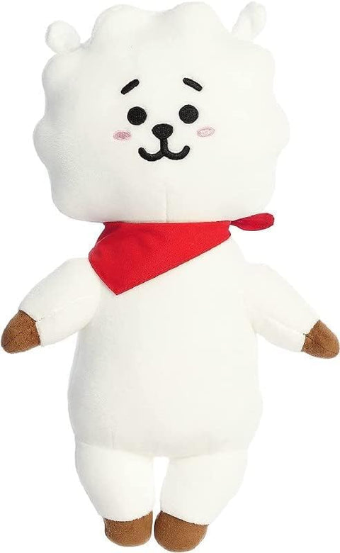 Aurora Lovable BT21 RJ Stuffed Animal - Collectible Fun - Delightful Cuteness - White 13 Inches