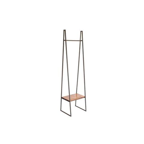 Kalalou CQ7151 A-Frame Rack with Lower Wood Shelf, Multi-Color