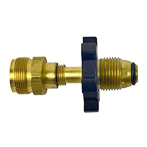 Mr. Heater Propane Bulk Cylinder Adapter with Handwheel, Regular, Brass