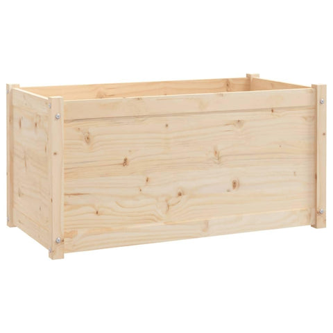 Garden Planter 100x50x50 cm Solid Pinewood