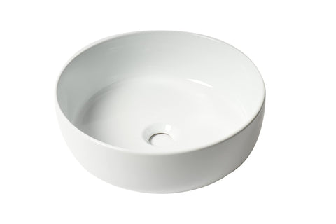 ALFI brand ABC907-W Bathroom Sink, 15.5 x 15.5 x 5.5, White