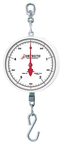 Hanging Dial Scale, 20 Lb Capacity, Hook