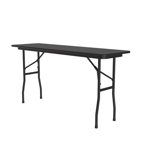 Correll Folding Table, 72-inch x 18-inch, Black (CF1872TF-07)