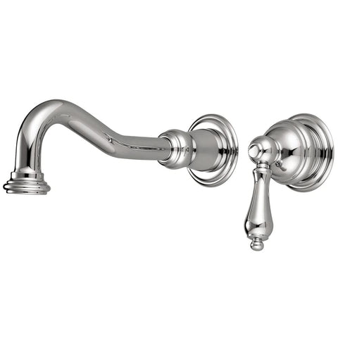 Kingston Brass KS3111AL Vintage Bathroom Faucet, 1-11/16" Spout Reach, Polished Chrome