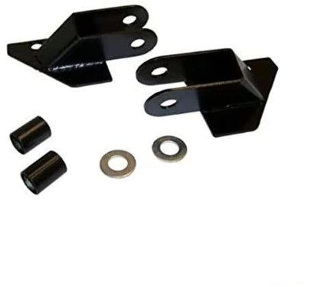 Relocation Brackets (Black) - Crown# RT30010