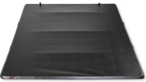 TrailFX Soft Tri-Fold Tonneau Cover Fits Chevrolet Silverado 2500 HD 6.8 ft Bed 2020-2026 Black Vinyl with Aluminum Rails 3 Panels and 2 Folds Clamp-On TrailFX TFX1118