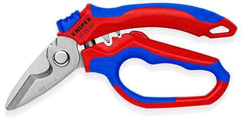 KNIPEX Tools 95 05 20 US Angled Electricians' Shears, 6-1/4"