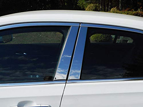 QAA PP60245 is a 4 Piece Stainless Steel Pillar Post Trim That is Compatible with The Cadillac CT4 2020-2026