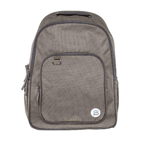 BAZIC Products Daypack Backpacks, Gray, 18" x 13" x 7"