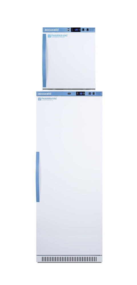 ACCUCOLD 24" Medical Performance Series All-Refrigerator/All-Freezer Combination (RHD, Solid Door)