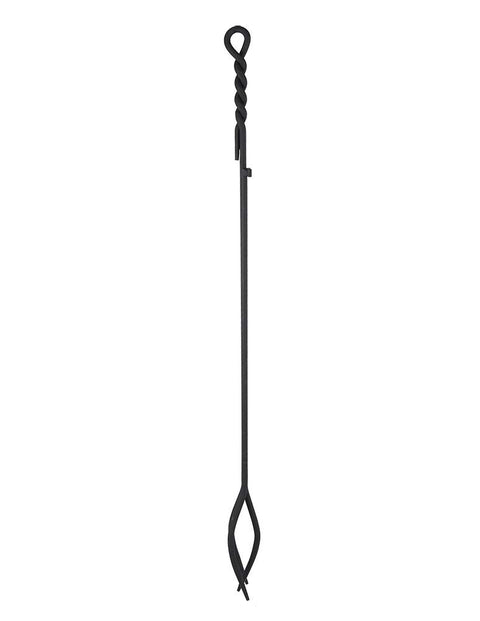 Minuteman International WRL-02T Rope Design Tongs, Extra Long Single Fireplace Tool, Extra Long 36-in