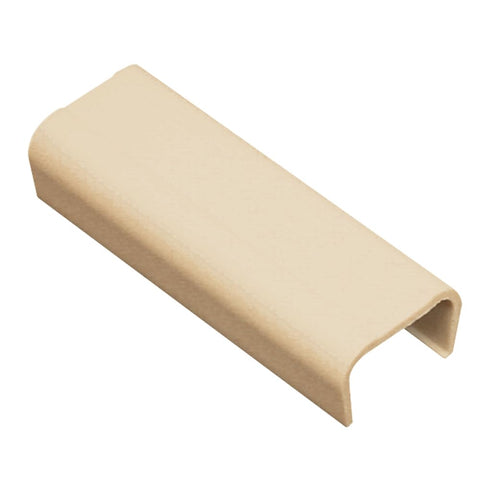 ICC Raceway Joint Cover, Wire Organizer and Cable Management Fitting, Cord Cover for Wall & Floor, 3/4", Pack of 10, Ivory