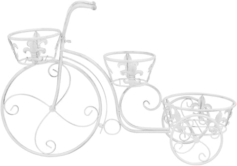 vidaXL Plant Stand Bicycle Shape Vintage Style Metal