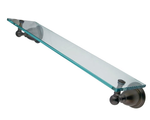 Kingston Brass BA1759ORB Heritage Glass Shelf, Oil Rubbed Bronze