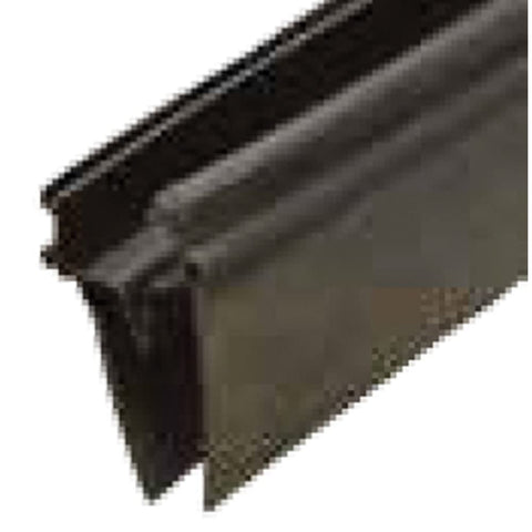 AP Products 018-2082-168 Black Double EKD Seal Base with 2-3/4" Wiper - 1-1/2" x 3-1/2" x 14'
