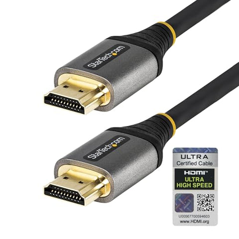 StarTech.com 10FT/3M HDMI 2.1 Cable 8K - Certified Ultra HIGH Speed HDMI Cable 48GBPS - 8K 60