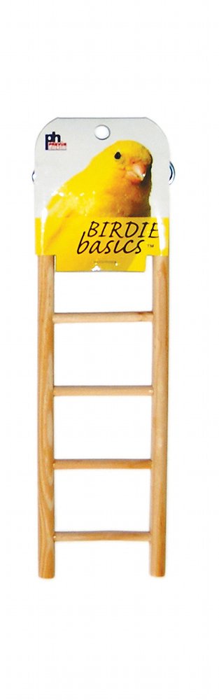 Prevue Pet Products BPV383 Birdie Basics 5-Step Wooden Ladder for Bird, 8-1/2-Inch
