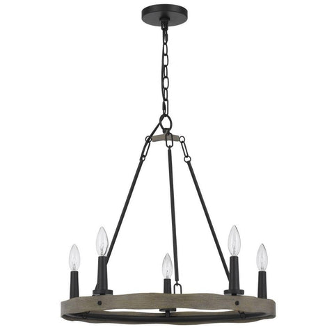 Cal FX-3775-5 Maidstone - 5 Light Chandelier-21.5 Inches Tall and 23 Inches Wide