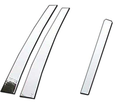 QAA is Compatible with 2009-2013 Toyota Corolla 4 Piece Stainless Pillar Post Trim PP29112