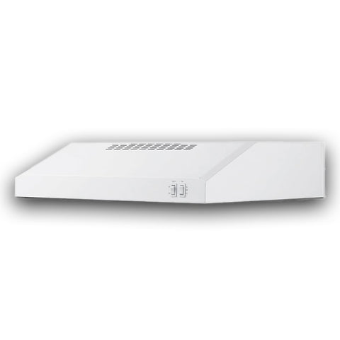 Summit 24” Under Cabinet Convertible Range Hood, Convertible Range Hood, White- HC24WW