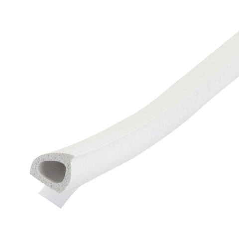 M-D Building Products 43846 3/8 in. x 3/8 in. x 17 ft. White Premium Silicone Rubber Platinum™ Window Seal for Ex-Large Gaps