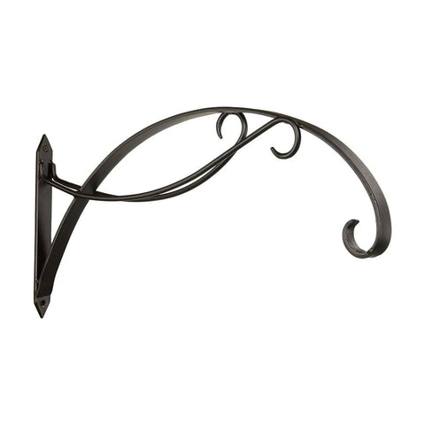 Oakestry Black Scroll Hook Wall Bracket - Stylish and Sturdy Wall Mount for Versatile Display