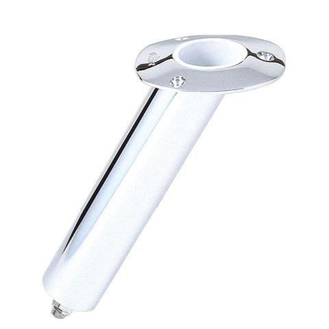 Lee's 30 Stainless Steel Swivel Base Flush Mount Rod Holder - Medium Length