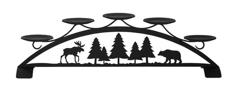 Moose & Bear - Table Top Pillar Candle Holder