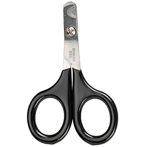 Master Grooming Tools Pet Nail Scissors — Stainless Steel Scissors for Trimming Nails on Cats and Birds - Small, 3½"