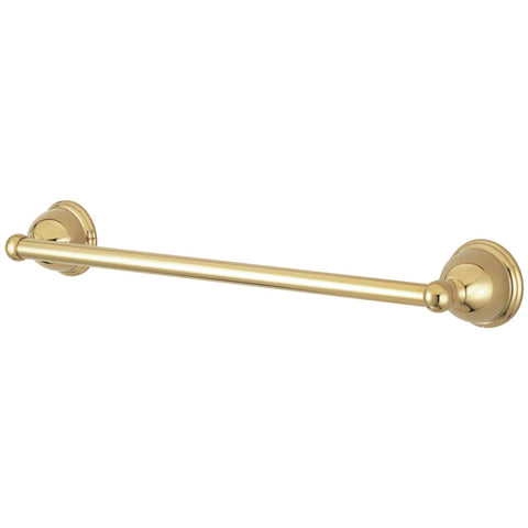Kingston Brass BA3961PB Restoration Towel-Bar, 24-Inch, Polished Brass