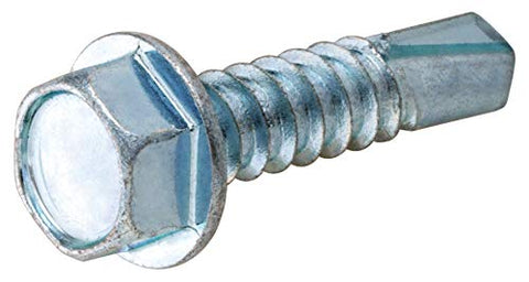 Hillman 560372 1/4-14X3/4 HWH DRL Screw, Zinc
