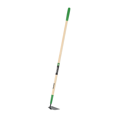 Truper TruTough Meadow Hoe, 6-Inch Steel Head, 54 in Wood Handle with 6-Inch Grip, Heavy-Duty Garden Hoe for Weeding & Soil Cultivation (Model 30006)