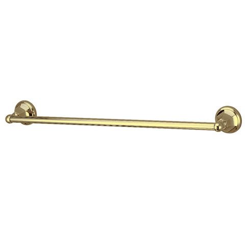 Kingston Brass BA4811PB Metropolitan Towel-Bar, 24-Inch, Polished Brass