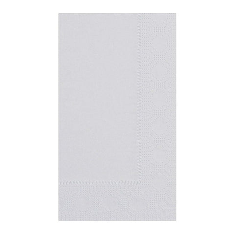 Hoffmaster 180518 Dinner Napkin, Regal Embossed, 2-Ply, 1/8 Fold, 17" Length x 15" Width, Dove Gray (8 Packs of 125)