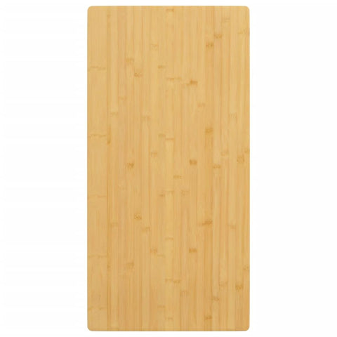 vidaXL - Durable and Versatile Bamboo Table Top, Easy-to-Clean with Varnish Finish, Perfect for Coffee/Side/Bar Tables & More - Dimensions: 15.7"x31.5"x1" - Brown