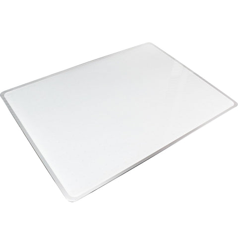 Floortex® Viztex® Glacier White Multi-Purpose Grid Glass Dry Erase Board 17" x 23"