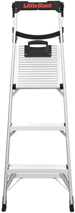 Little Giant Xtra-Lite Plus 5 ft. H Aluminum Step Ladder Type IAA 375 lb. Capacity