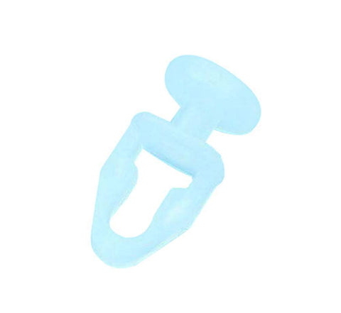 40 Pieces Window Curtain Track Gliders Track Rail Slide Wheels Rollers (C1)