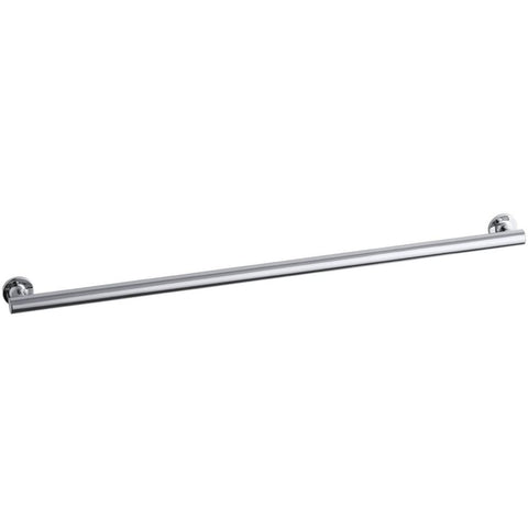 KOHLER 11895-S Purist 36" Grab Bar for Bathtubs and Showers, Wall-Mount Grab Bars for Bathroom, Polished Stainless