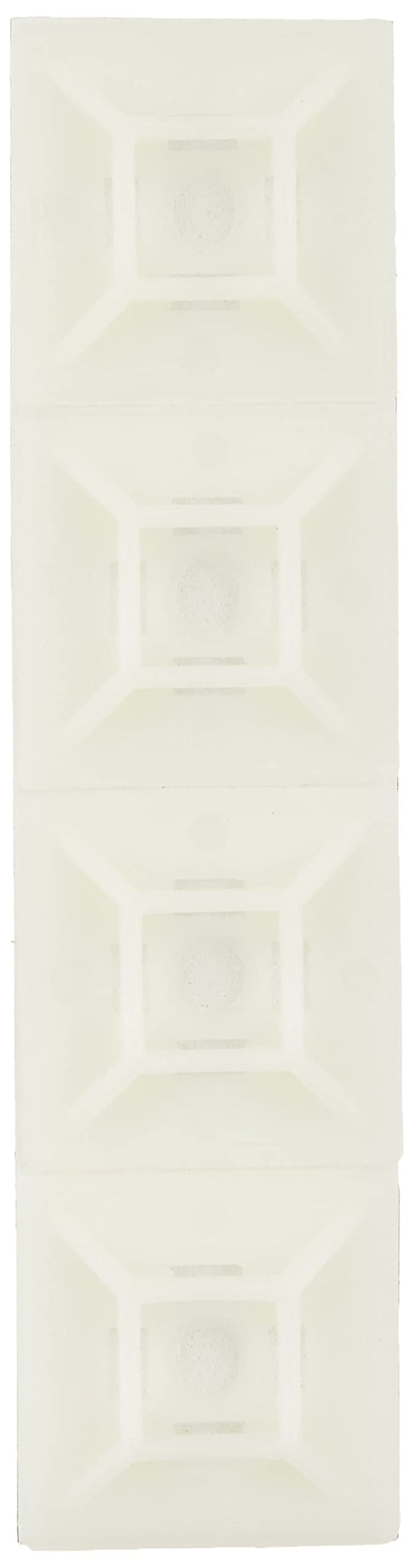 StarTech.com Self-adhesive Nylon Cable Tie Mounts - Pkg of 100 - Cable organizer , TAA (HC102)