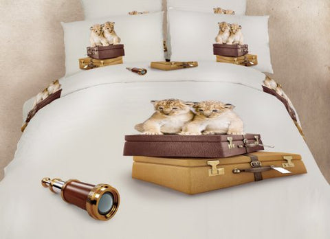 Twin Size Duvet Cover Sheets Set  Best Friends