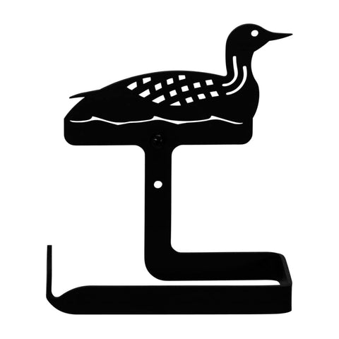 Village Wrought Iron Loon Toilet Tissue Holder