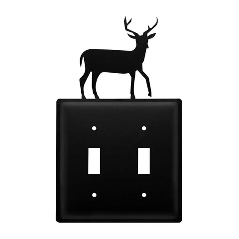 Deer - Double Switch Cover
