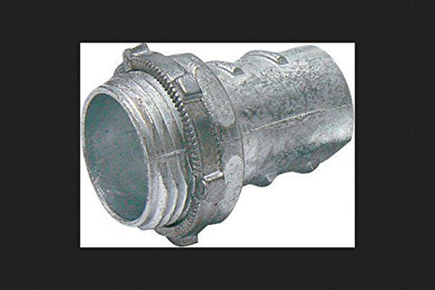 Sigma Electric ProConnex 3/4 in. Dia. Die-Cast Zinc Screw-In Connector For FMC 25 pk