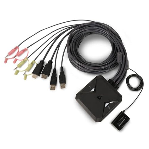 MP Mobile Pixels Geminos X (2 x 24 inch) Dual Stacked Computer Monitor, All-Inclusive Workstation, 65W USB-C Charging 2K Bottom Touchscreen, 1080P Webcam&Speakers, USB-A/USB-C/HDMI, Ergo Design